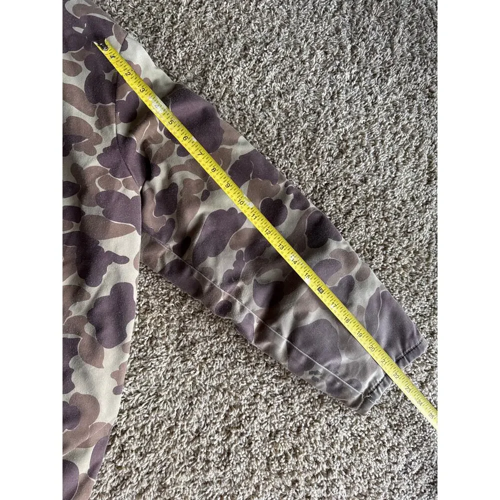 Vintage Mustang Bouyant Medium Outerwear Camo Floater Coat